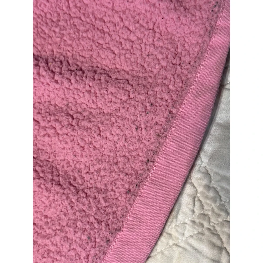 Carhartt Hooded Jacket Kids Pink Sherpa Lined Canvas Coat Toddler 2T
